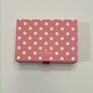 Kate Spade Pink and White stationary set